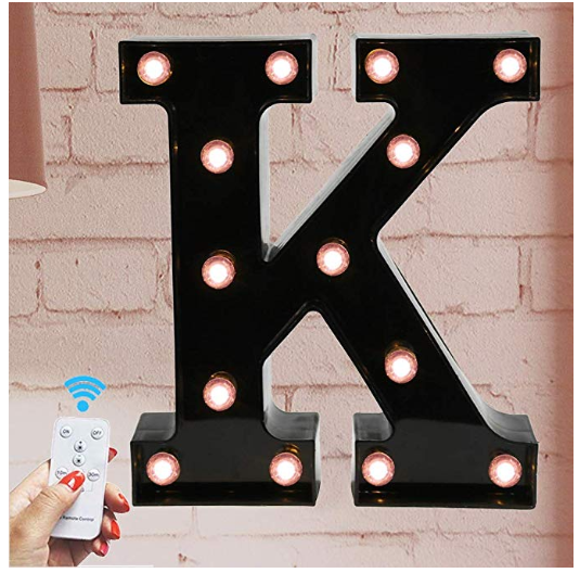 Letter Sign Lights